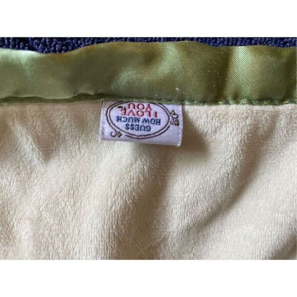 Guess how much I love you ride up to the moon back bunny lovely security blanket - Picture 4 of 7